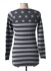 Robe pull gris BECKARO pour fille seconde vue