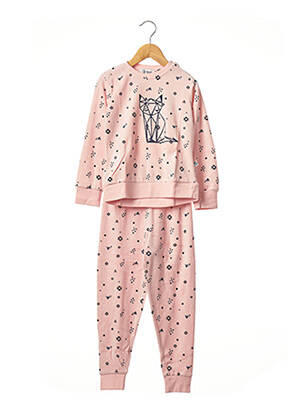 Pyjama rose ESKIMO pour fille