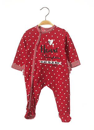 Pyjama rouge BOBOLI pour fille
