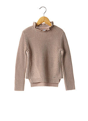 Pull marron MAYORAL pour fille
