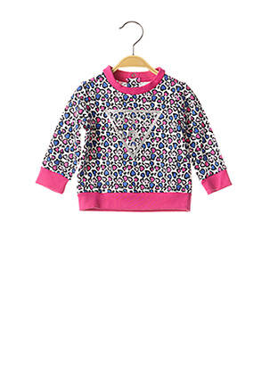 Sweat-shirt rose GUESS pour fille
