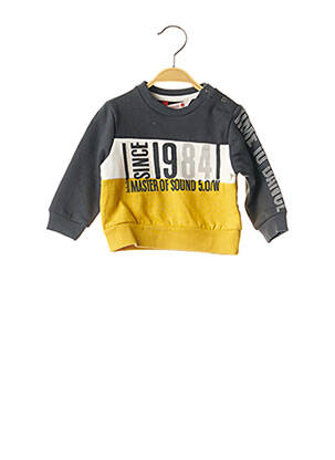 Sweat-shirt jaune BOBOLI pour garçon