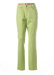 Jeans coupe slim vert LCDN pour femme seconde vue