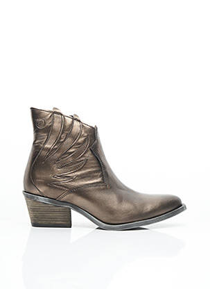 Bottines/Boots marron COSTA pour femme