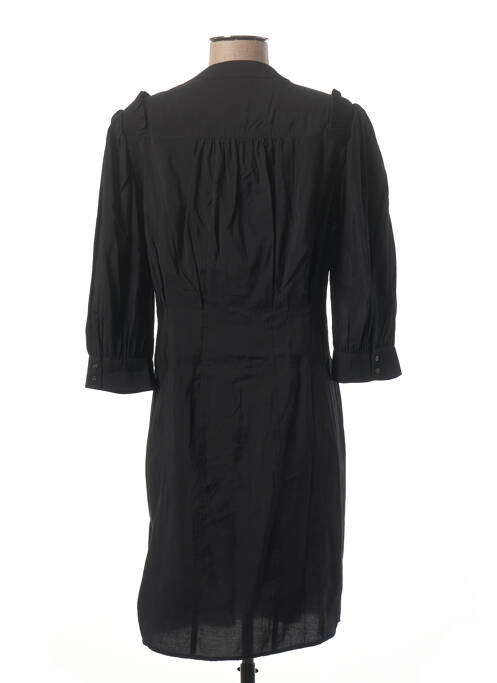 Robe mi-longue noir SCOTCH & SODA femme