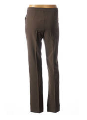 Pantalon droit marron GRACE & MILA pour femme seconde vue