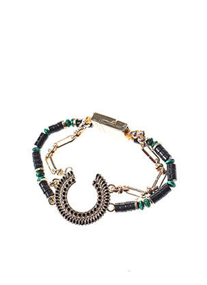Bracelet Manchette vert HIPANEMA pour femme