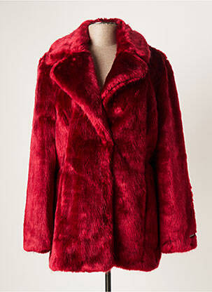 Manteau court rouge DUTCH ELEMENTS pour femme