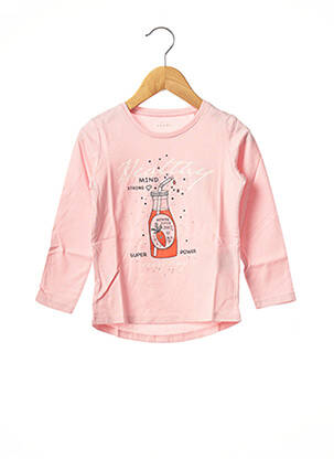 T-shirt rose BASIC NEEDS BY NAME IT pour fille