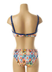 Maillot de bain 2 pièces bleu SUN PLAYA pour femme seconde vue