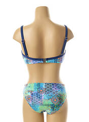 Maillot de bain 2 pièces bleu SUN PLAYA pour femme seconde vue