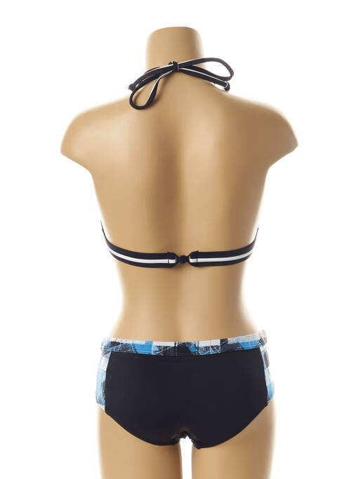 Maillot de bain 2 pièces bleu OLYMPIA pour femme