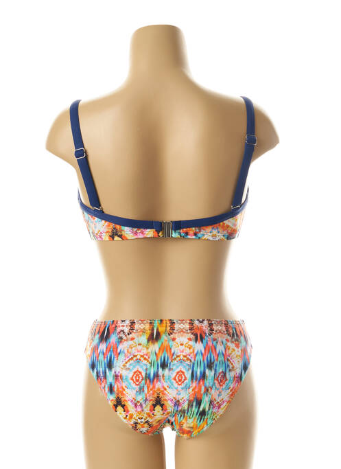 Maillot de bain 2 pièces bleu SUN PLAYA pour femme