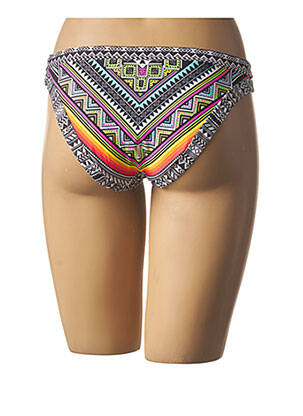 Bas de maillot de bain imprimé fantaisie culotte noir LPB femme