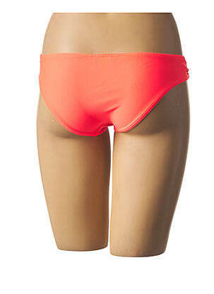 Bas de maillot de bain tissage satiné culotte rose LPB femme