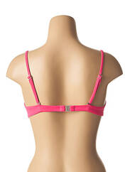 Haut de maillot de bain rose KRIS LINE pour femme seconde vue