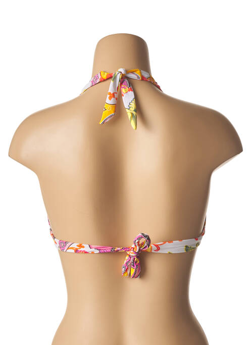 Haut de maillot de bain orange MORGAN pour femme