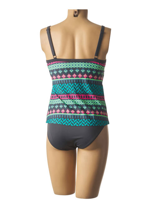 Tankini gris OLYMPIA pour femme