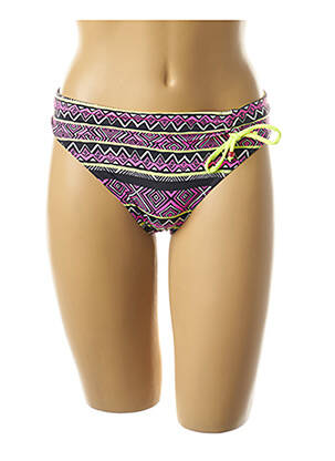 Bas de maillot de bain rose SUN PLAYA femme