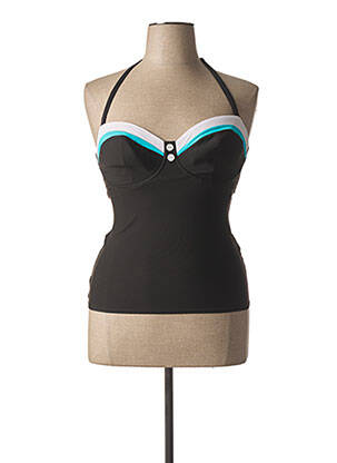 Tankini stretch noir FREYA femme