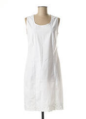 Robe mi-longue blanc MERI & ESCA pour femme seconde vue