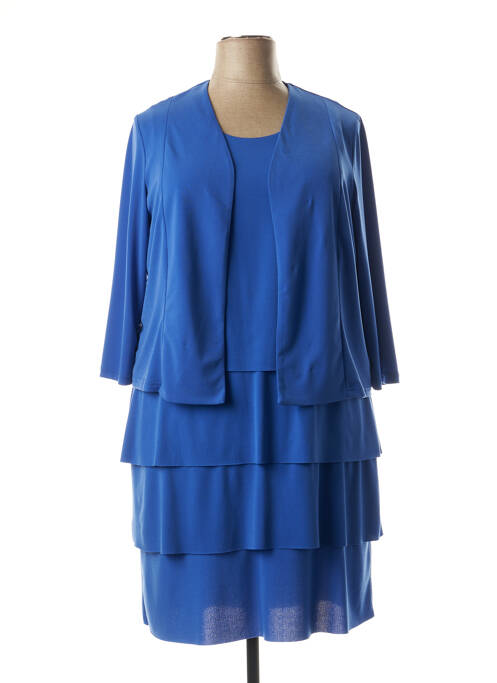 Ensemble robe bleu GUY DUBOUIS pour femme