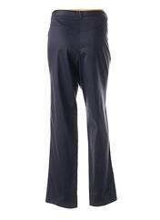 Pantalon droit bleu LORENZO FERRARI pour femme seconde vue