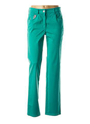Pantalon droit vert ZERRES pour femme seconde vue