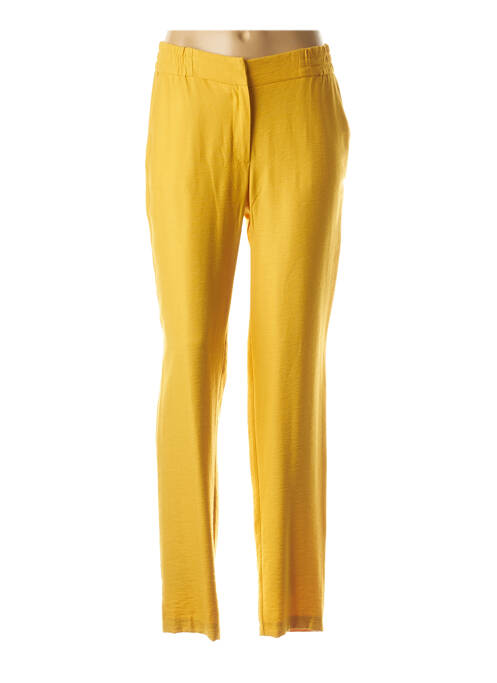 Pantalon 7/8 jaune MERI & ESCA pour femme
