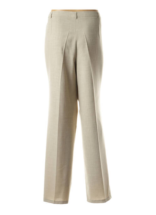 Pantalon droit vert LORENZO FERRARI pour femme