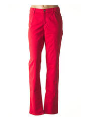Pantalon droit rouge EMPORIO ARMANI pour femme seconde vue