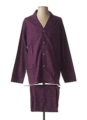 Pyjama violet EMINENCE pour homme