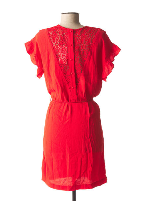 Robe courte rouge LA PETITE FRANCAISE femme