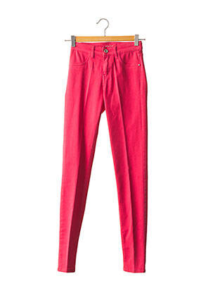 Pantalon slim stretch taille normale rose KOCCA femme