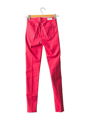 Pantalon slim stretch taille normale rose KOCCA femme