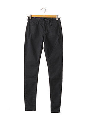 Pantalon slim broderie rivets taille normale bleu SCOTCH & SODA femme