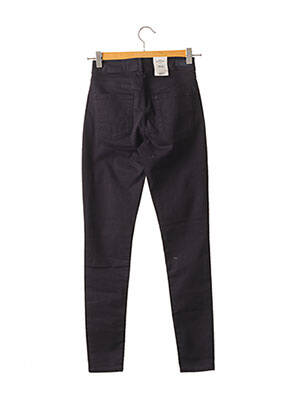 Jeans coupe slim broderie rivets taille normale bleu SCOTCH & SODA femme