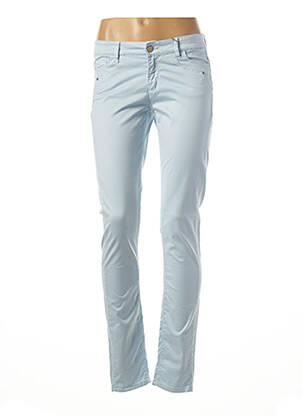 Pantalon broderie rivets taille normale bleu CKS femme