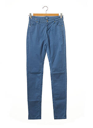 Pantalon slim taille normale bleu CKS femme