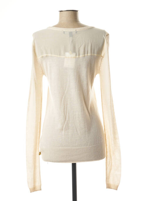 Gilet manches longues beige ANNA SCOTT pour femme