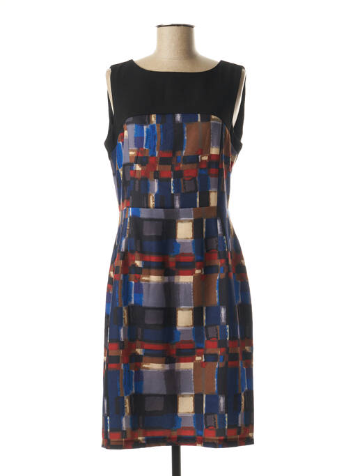 Robe mi-longue noir SMASHED LEMON pour femme