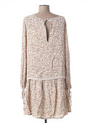 Robe courte beige VERO MODA pour femme seconde vue