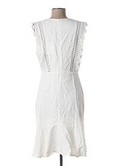 Robe mi-longue blanc SUNCOO pour femme seconde vue