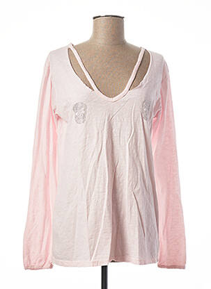 T-shirt rose CHANTAL B. pour femme