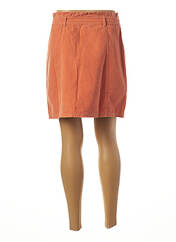 Jupe courte orange ORFEO pour femme seconde vue