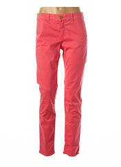 Pantalon chino rouge HOPPY pour femme seconde vue
