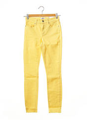 Pantalon slim jaune ONLY pour femme seconde vue
