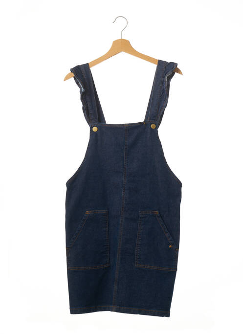 Robe mi-longue bleu LA PETITE ETOILE pour femme