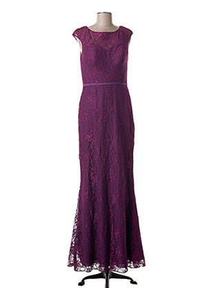 Robe longue violet COLOUR BY KENNETH WINSTON pour femme
