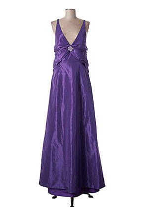Robe longue violet EMMERLING pour femme